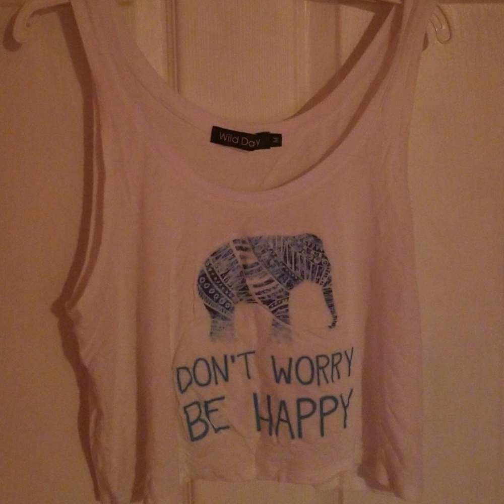 Cropped tank top